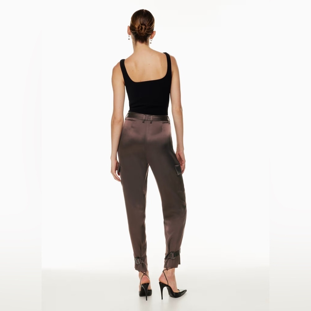 COPY - Aritzia Babaton Refined Satin Cargo Pant - Picture 7 of 8